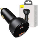 Baseus Incarcator auto Baseus Supreme Digital Display 100w USB, USB-C