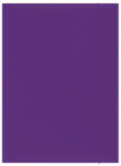 Office Products Mapa din carton plastifiat cu elastic, 300gsm, Office Products - violet (OF-21191131-09) - siscom-papetarie