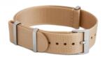 Phenomenato Premium Nato Óraszíj Bézs - 22mm / L/XL- 335mm