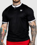 Iron Aesthetics Funkcionális sportpóló Iron Aesthetics Collar, black/white: M Fekete