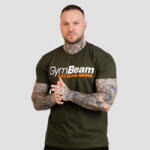 GymBeam Тениска Grow Military Green XXXL