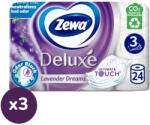 Zewa Deluxe Lavender Dreams 3 rétegű toalettpapír (3x24 tekercs)