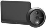 EZVIZ HP4 kültéri vezeték nélküli kukucskáló csengővel 4, 3 hüvelyk, kétirányú video hívás, csengő, 4600 mAh, 512G
