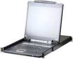 ATEN ATEN KVM 8 port LCD LED 17'' + tastatura+ touchpad USB-PS/2 (CL5708M-ATA-AG)