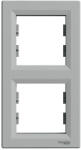 Schneider Electric Schneider EPH5810261 Asfora keret 2-es függőleges aluminium # (EPH5810261)