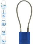 ABUS 72/30CAB40 LOTO munkavédelmi kábeles kizáró lakat - Kék - 856105 (856105)