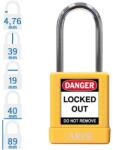 ABUS 74BS/40 LOTO munkavédelmi kizáró lakat - Sárga - 775673 (775673)