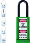 ABUS 74LB/40 KA - Egységkulcsos lakat (Több lakat azonos kulccsal) - Zöld