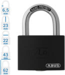 ABUS T65AL/40 KA Egységkulcsos lakat - Fekete (10049944-01)