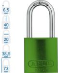 ABUS 72/40HB40 LOTO hosszúkengyelű munkavédelmi kizáró lakat - Zöld - 451348 (451348)