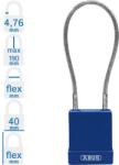 ABUS 76/40 CAB40 LOTO munkavédelmi kizáró kábeles lakat - Kék (10084880-01)
