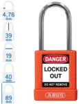 ABUS 74BS/40 LOTO munkavédelmi kizáró lakat - Narancssárga - 775727 (775727)