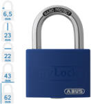 ABUS T65AL/40 KA Egységkulcsos lakat - Kék (10049931-01)