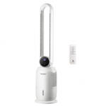 Beper Racitor de aer tip coloana Beper P206RAF300, 65 W, 3 viteze, 2 L, Ionizare, LED, Afisaj tactil, Alb (P206RAF300) Ventilator