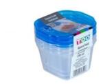 TOO 3db-os négyzet alakú ételtároló doboz szett 280ml-es (KT-076) (KT-076)