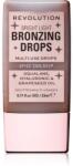 Makeup Revolution Bright Light Bronzing Drops folyékony bronzosító árnyalat Deep Bronze Spice 23 ml