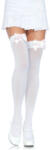 Leg Avenue Hosiery LEG AVENUE - nylon combfix masnival, fehér / rózsaszín - szexvital