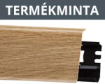 Arbiton Termékminta: Indo 7 cm-es parkettaszegélyléc, gumi szegélyes, vízálló, rögzítősines: Bourbon tölgy (187276073000000208 - termékminta)