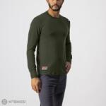 Castelli MERINO LS TEE póló, zöld (XL)