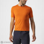 Castelli TECH 2 TEE póló, narancssárga rozsda (M)