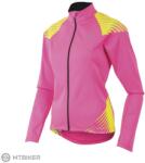 PEARL iZUMi Elite Softshell 180 női kabát, sikító rózsaszín/sárga (L)