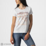 Castelli BELLAGIO TEE női póló, fehér (XS)
