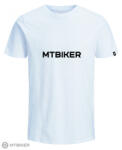 MTBIKER LOGO 3 póló, fehér (L)