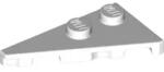 LEGO® 65429c1 - LEGO fehér lap 4 x 2 méretű, lecsapott, balos (65429c1)