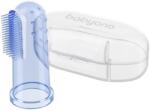 BabyOno Degetar silicon pentru gingii Babyono - Albastru (5901435412886)