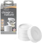 Tommee Tippee Set 4 capace pentru recipiente stocare lapte matern Tommee Tippee - Closer to Nature (TT.0077)