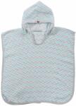 XKKO Poncho din muselina de bambus Xkko - Chevron Mint, 1-2 ani (8594161571520)