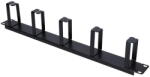 Extralink Cable Manager 1u Black (ex.8680) - pcone