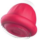 Xocoon Stimulator Clitoris Xocoon Pearl Pulse Rotating and Vibrating, Silicon, USB, Rosu, 6.5 cm Vibrator
