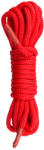 EasyToys Rope - funie de bondage (5 m, roșu) (8718627527795)