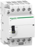 Schneider Electric ACTI9 iCT40A kézi vezérlésű kontaktor, 50Hz, 4NO, 220-240VAC (A9C21844) (A9C21844)
