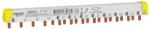 Schneider Electric ACTI9 iC40 fésűs gyűjtősín, 12 modulos, 3P-N, balos (A9XPC812) (A9XPC812)