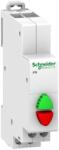 Schneider Electric ACTI9 iPB dupla nyomógomb, 1NC 1NO, zöld-piros (A9E18034) (A9E18034)