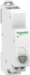 Schneider Electric ACTI9 iPB nyomógomb, 1NC 1NO, szürke (A9E18033) (A9E18033)