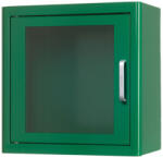  Arky zöld defibrillátor fali fém kabin