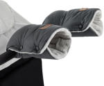 Petite&Mars Rukávník / kesztyű Jasie babakocsira Charcoal Grey
