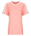 adidas Rövid ujjú pólók Essentials 3-Stripes T-Shirt Rózsaszín EU L