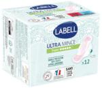 Labell Egészségügyi betét Ultra Mince, Csomagolás sérült! szárnyas (méret: super) (12 db/cs)