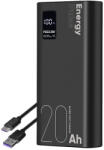 OBAL:ME EnergyPulse Powerbank 20000mAh, 22, 5W, - fekete (ipro-120311)