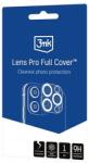 3mk Protection LENS PRO FULL COVER kameravédő üveg (2.5D lekerekített szél, karcálló, 9H, felhelyezést segítő keret) ÁTLÁTSZÓ (GP-150362)