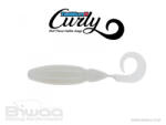 Biwaa TAILGUNR CURLY 3.5" 9cm 008 Pearl White - wobblerek