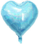 Grabo Balon folie inima holograma bleu Tiffany 45 cm - articole-petreceri - 8,99 RON