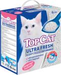 TopCat Asternut igienic pentru pisici TopCat Ultra Fresh, Bentonita, Carbune activ, 6L (1184732)