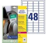 Avery-Zweckform Etichete Avery 45, 7 x 21, 2 mm, albe ultra durabile