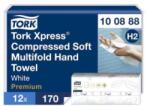 Tork Prosoape de hârtie pliate ZZ, cu 2 straturi. TORK Xpress Multifold Comprimate Soft H2 (12 pachete x 170)