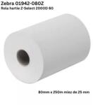 Zebra Rola hartie Z-Select 2000D 60 Zebra 01942-080Z (01942-080Z)